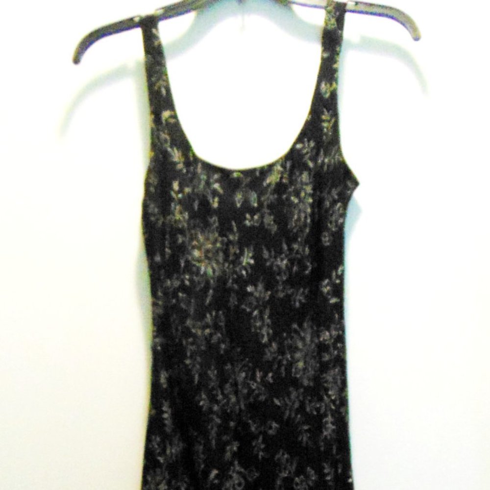 Ann Taylor Black Knee-Length Dress